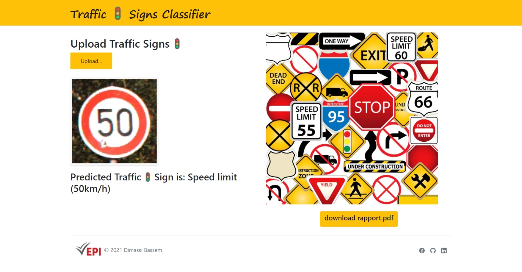 Traffic sign recognition